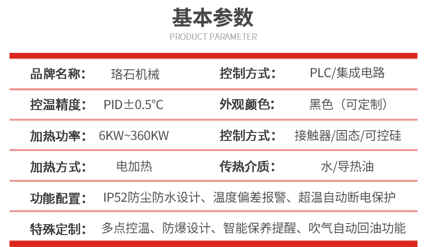 双机一体模温机型号